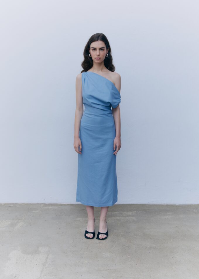 Sonia Dress Blue