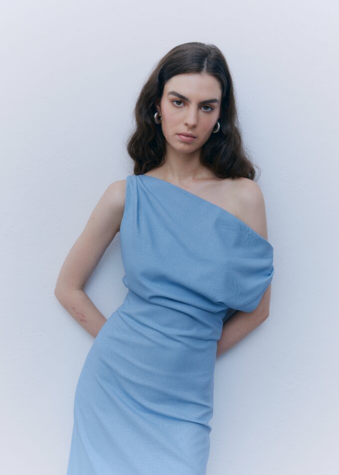 Sonia Dress Blue