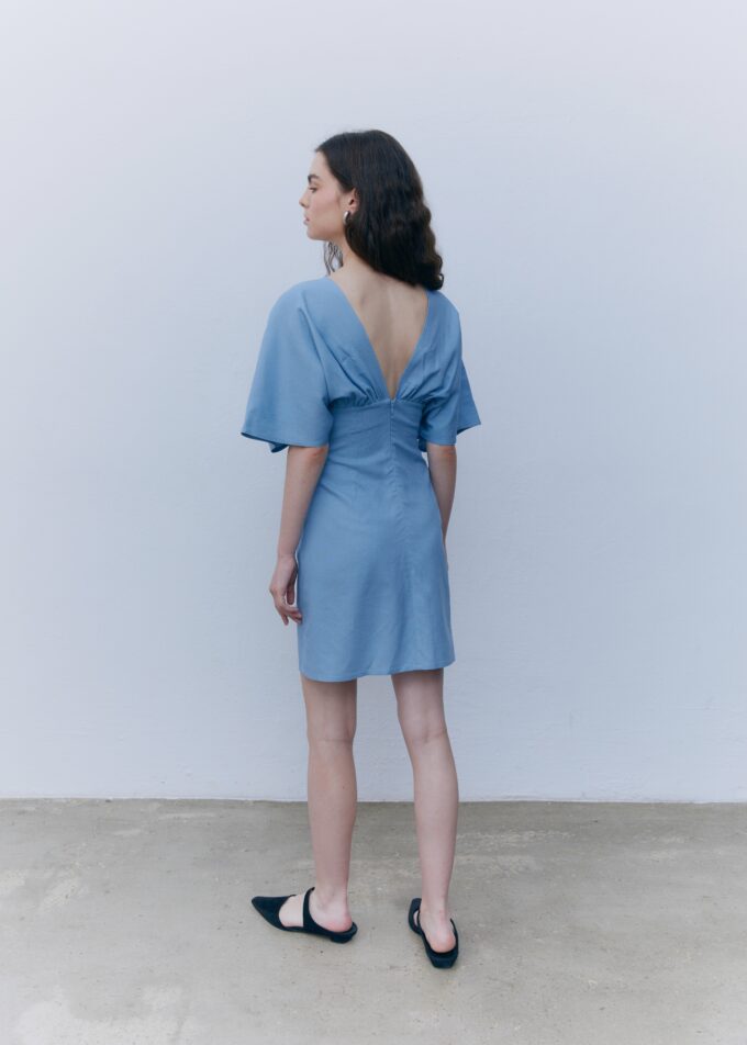 Harper Mini Dress Blue