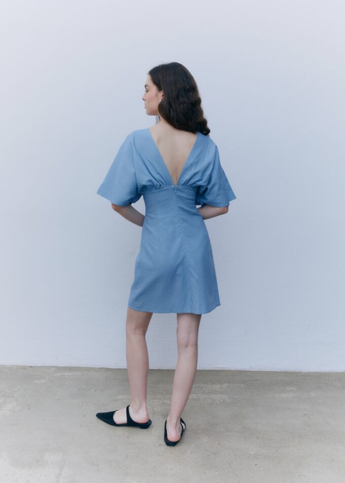 Harper Mini Dress Blue