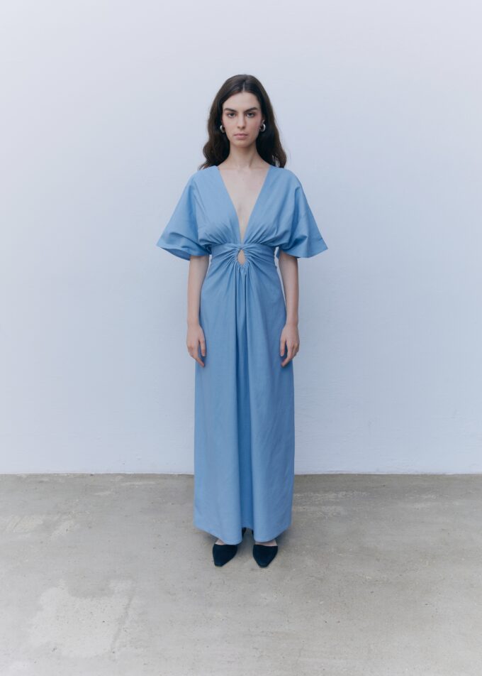 Harper Maxi Dress Blue
