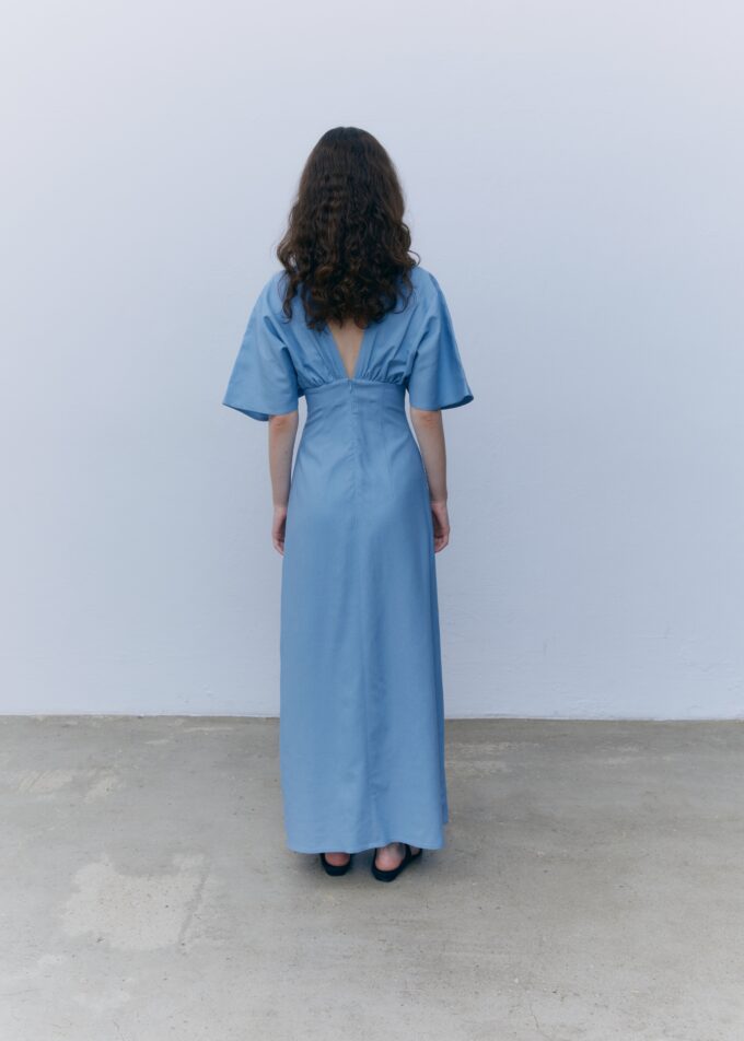 Harper Maxi Dress Blue