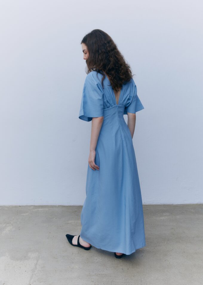 Harper Maxi Dress Blue