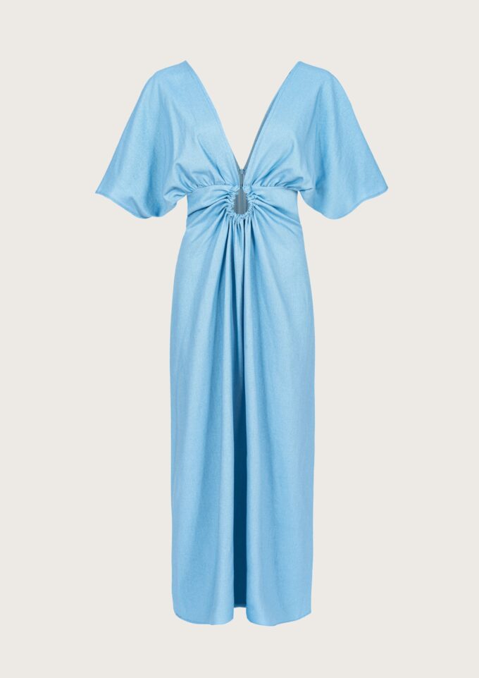 Harper Maxi Dress Blue