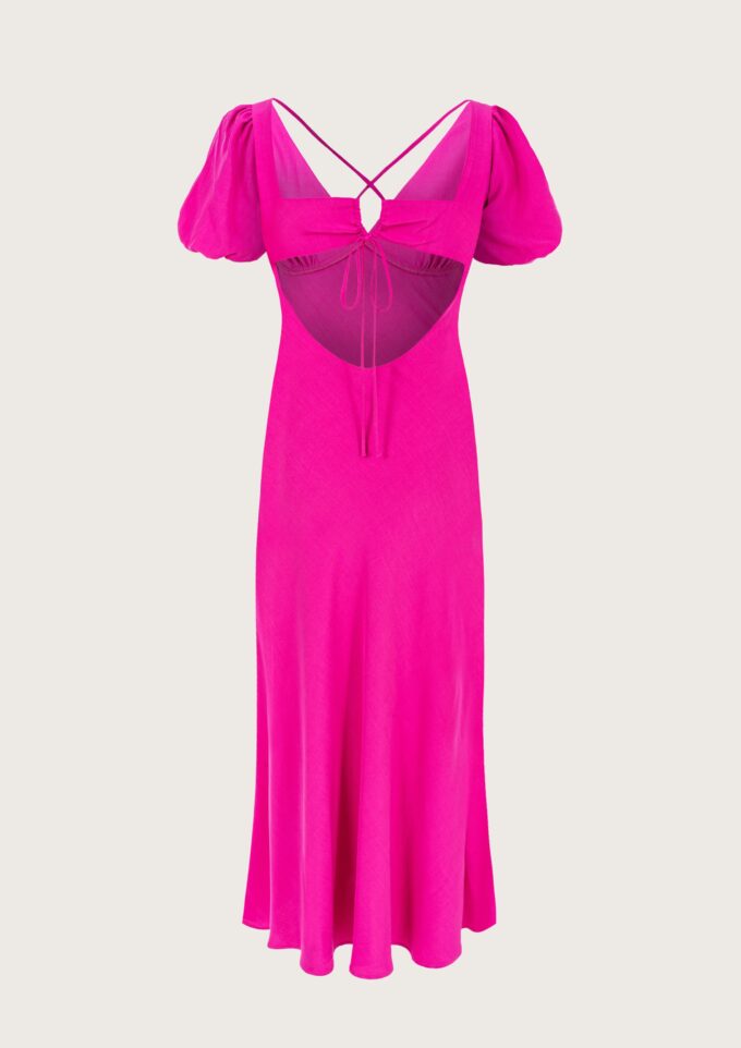 Mindy Dress Fuchsia