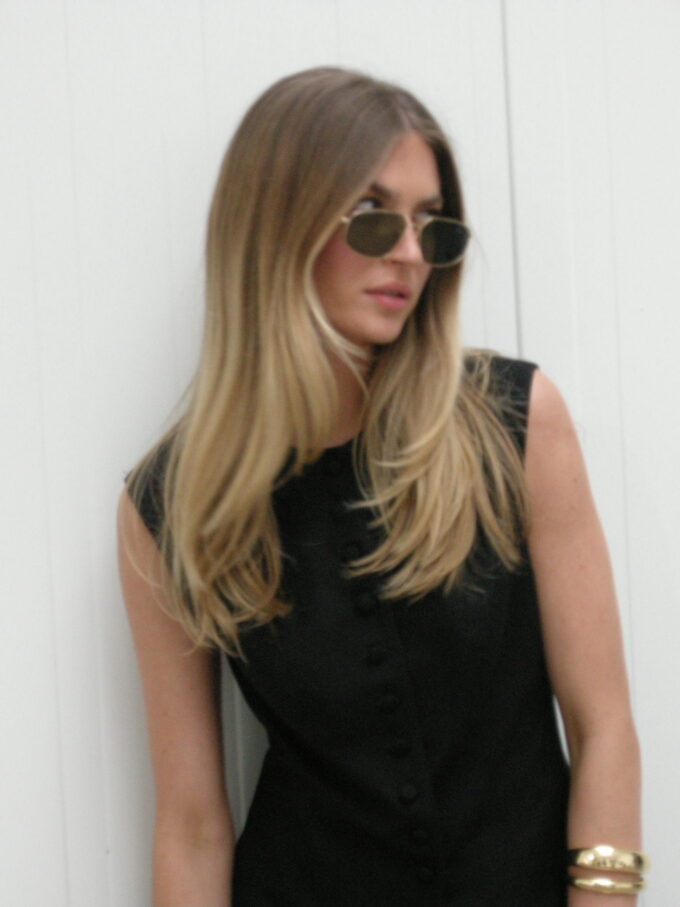 Mona Linen Shorts Black