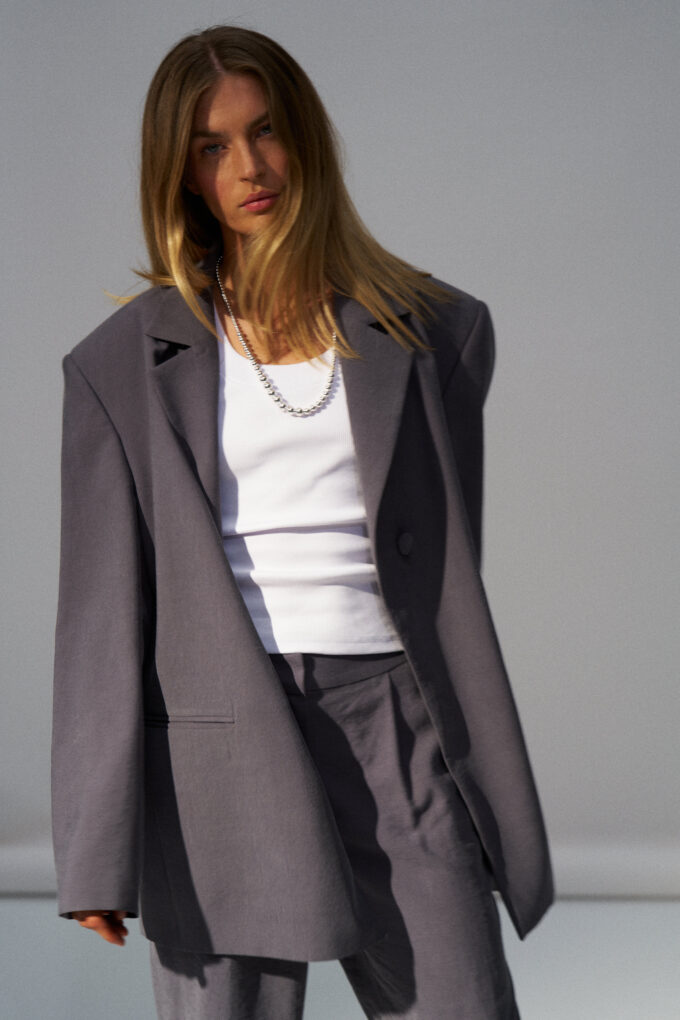 Nancy Low Rise Trousers Black