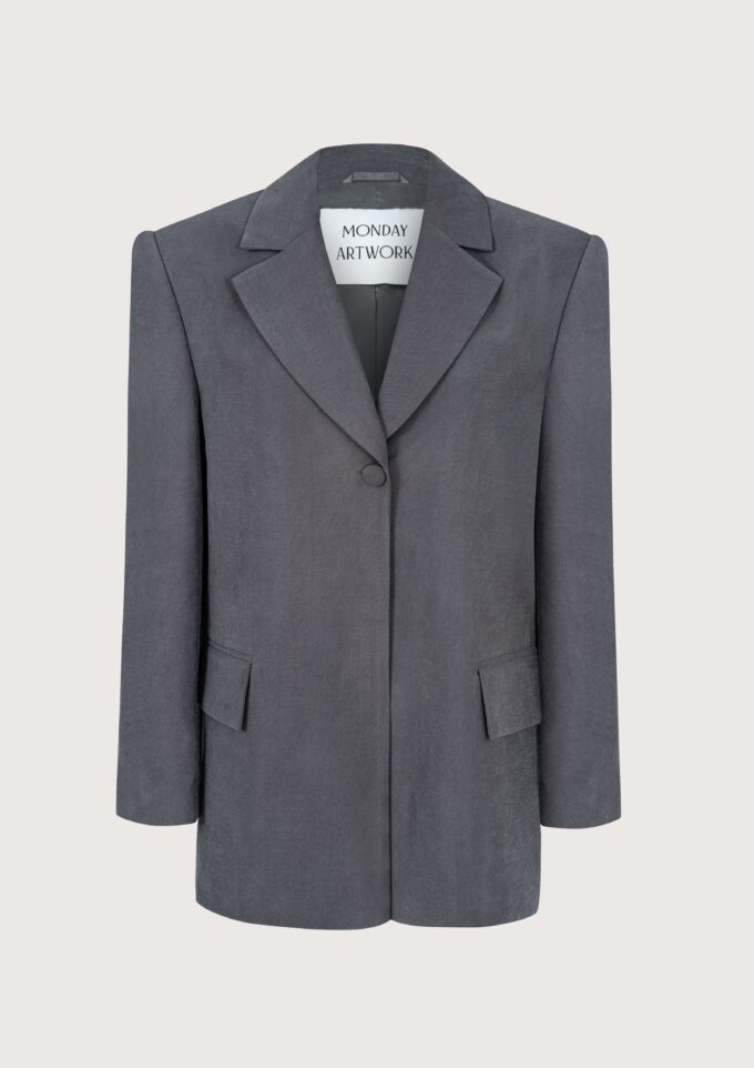 Nancy Oversized Blazer Grey