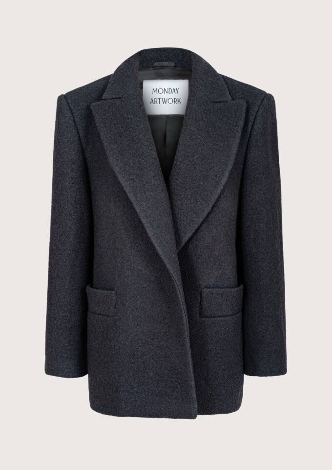 Chloe Grey Oversized Blazer