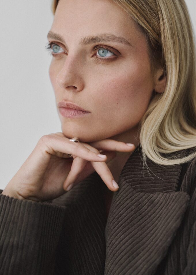 Penelope Corduroy Trench Coat