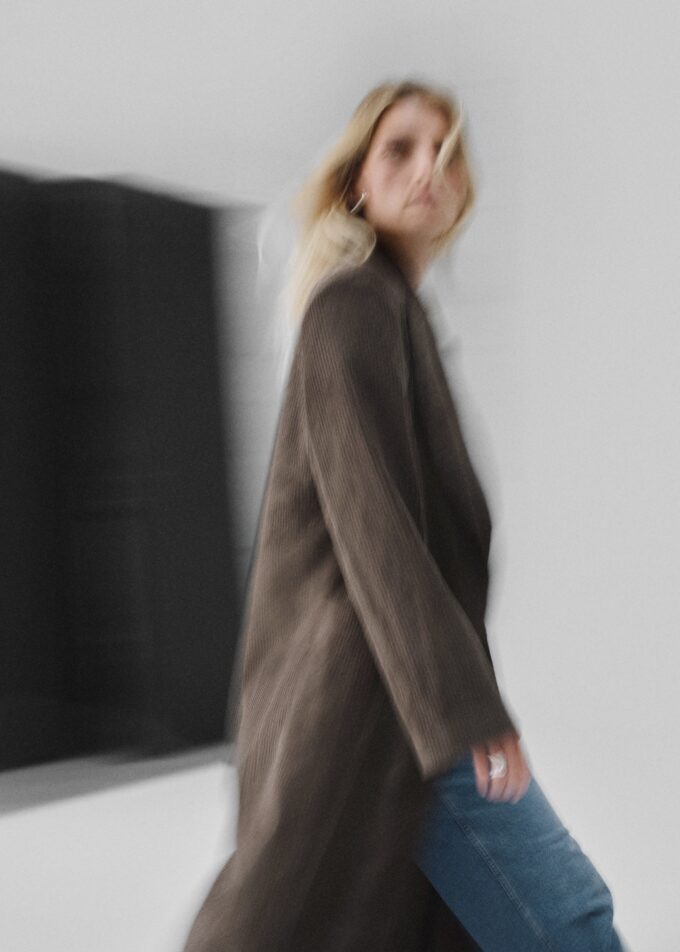 Penelope Corduroy Trench Coat