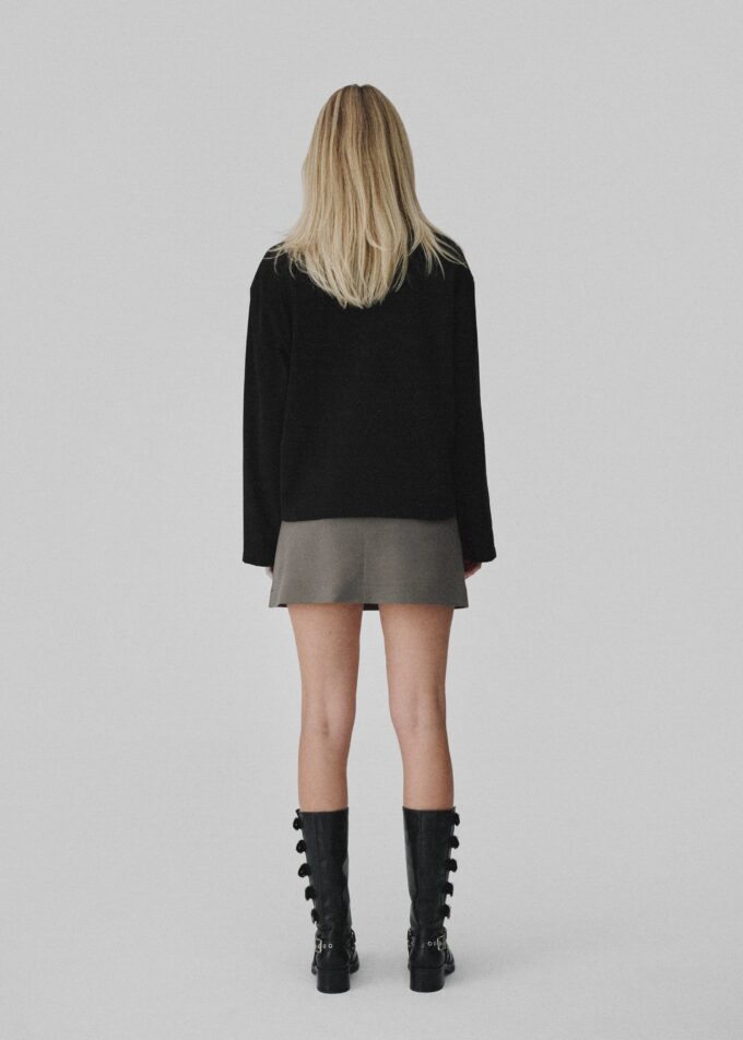 Rory Black Longsleeve Polo