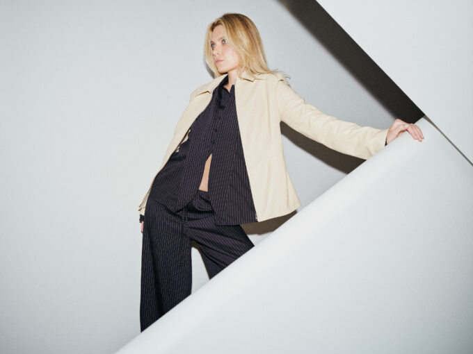 Sienna Black Stripe Shirt