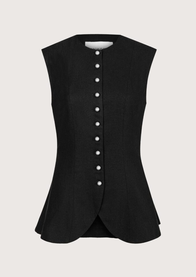 Monica Buttoned Up Top