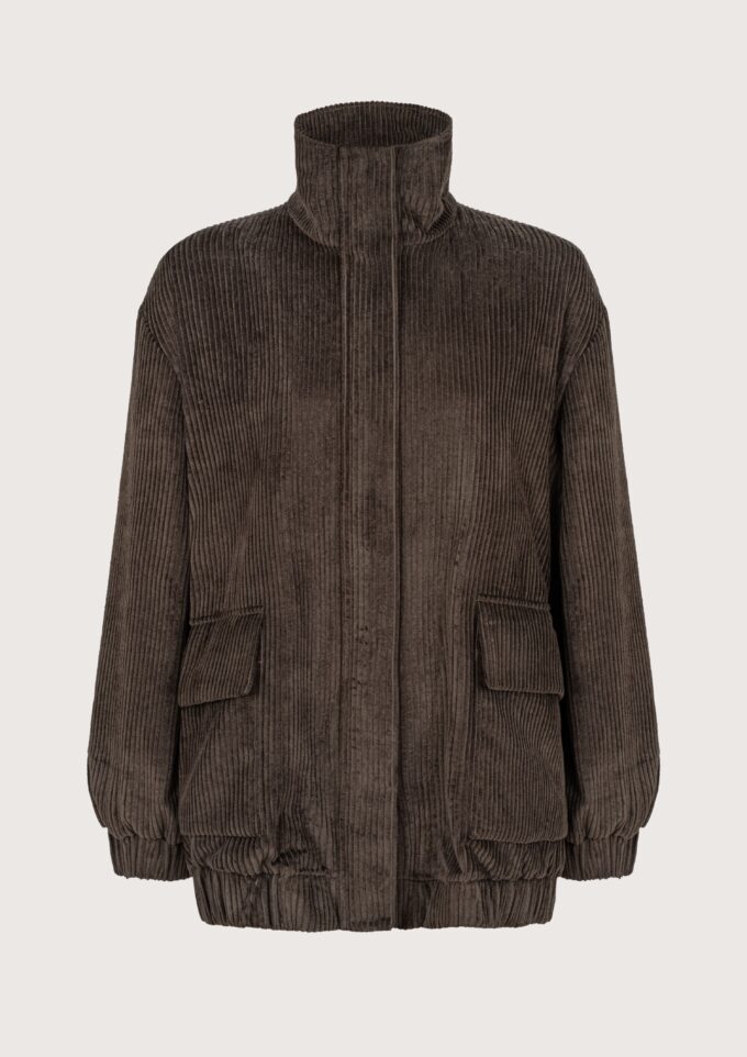 Hudson Corduroy Bomber Jacket