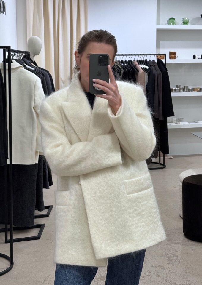 Chloe Mohair Oversized Blazer
