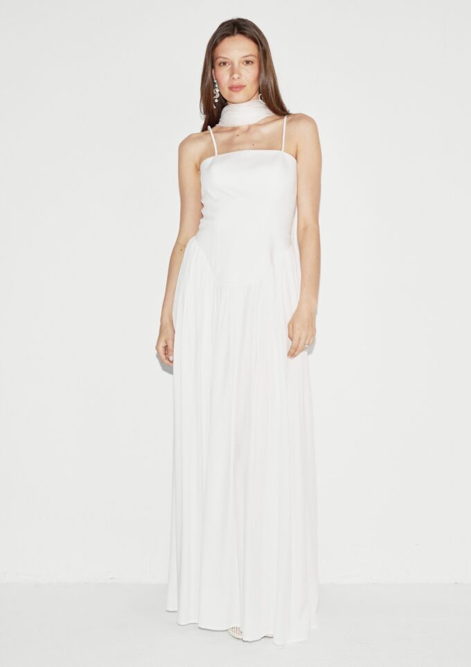 Phoebe Maxi Dress White