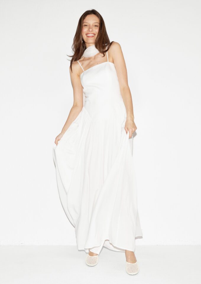 Phoebe Maxi Dress White