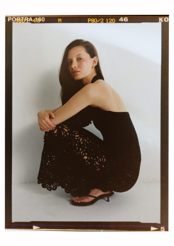 Sally Halter Top Off White