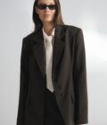 Sophie Hourglass Blazer Brown - M/L