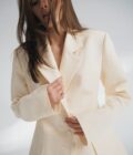 Sophie Hourglass Blazer Butter - M/L