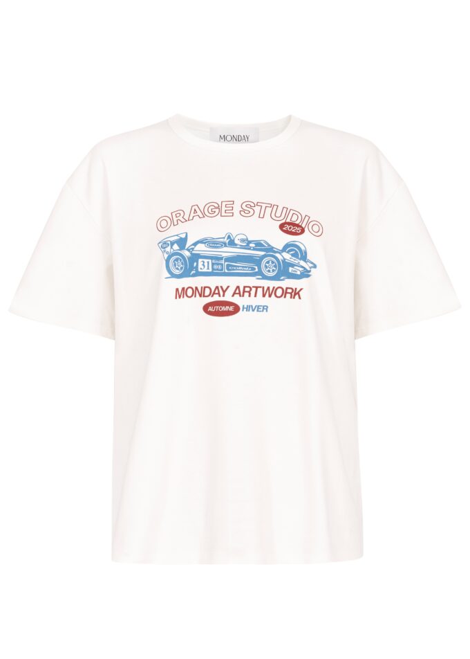 T-shirt Monday x Orage Oversize