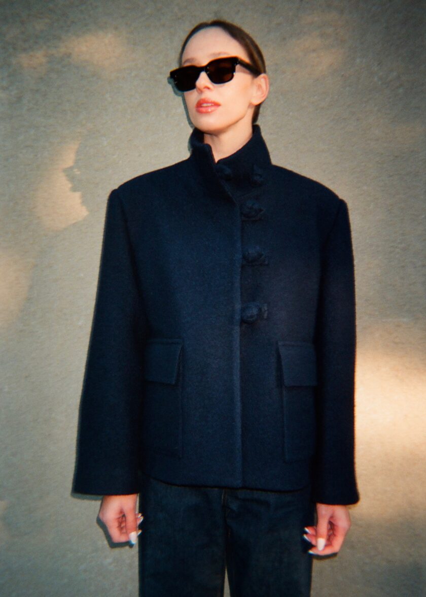 Kurtka Mei Navy - obrazek 3