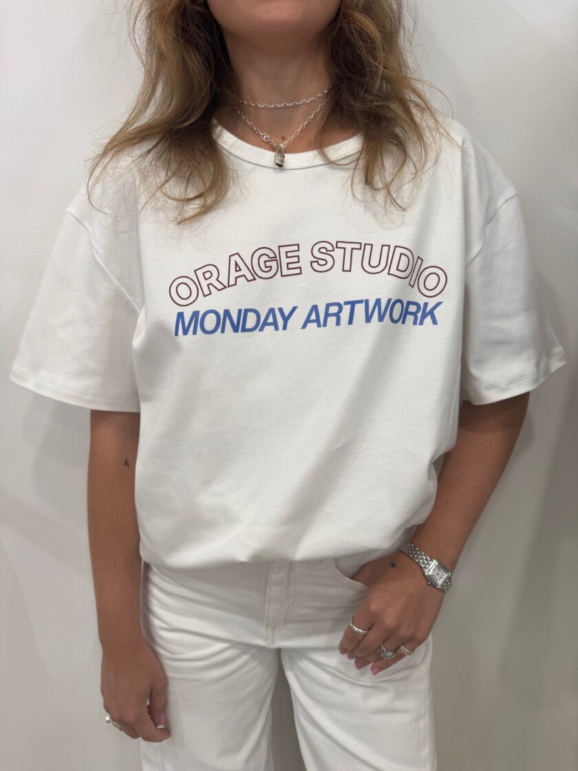 T-shirt Monday x Orage Oversize Print - obrazek 2
