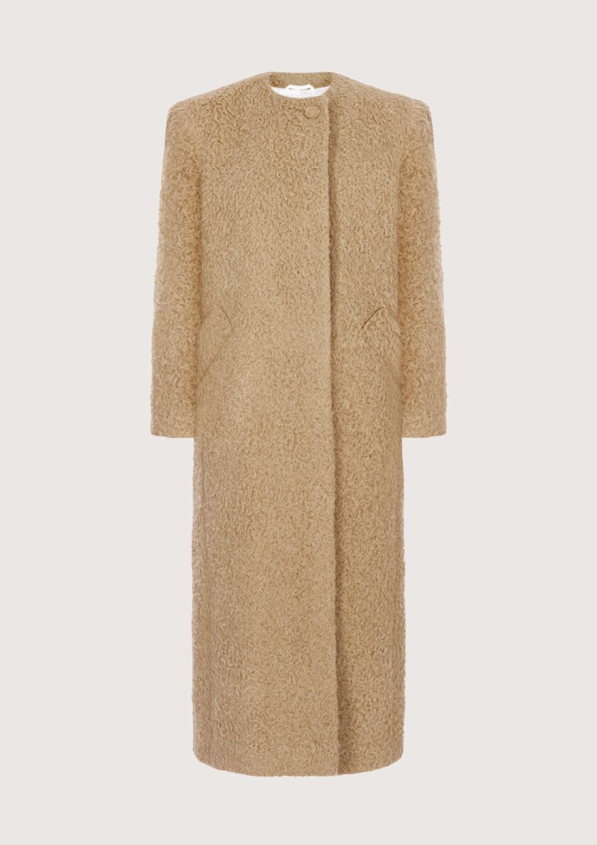Arke Camel Fur Coat - Image 8