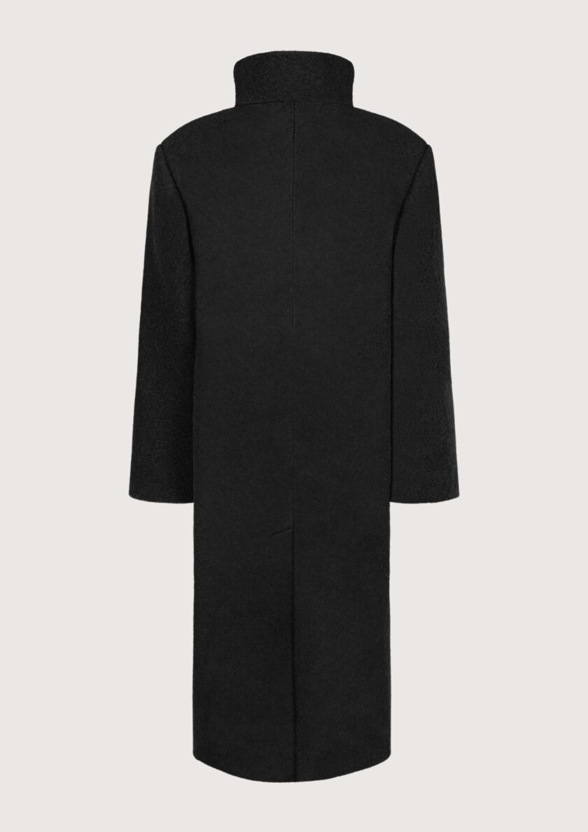 Tatum Black Wool Coat 2.0 - Image 3