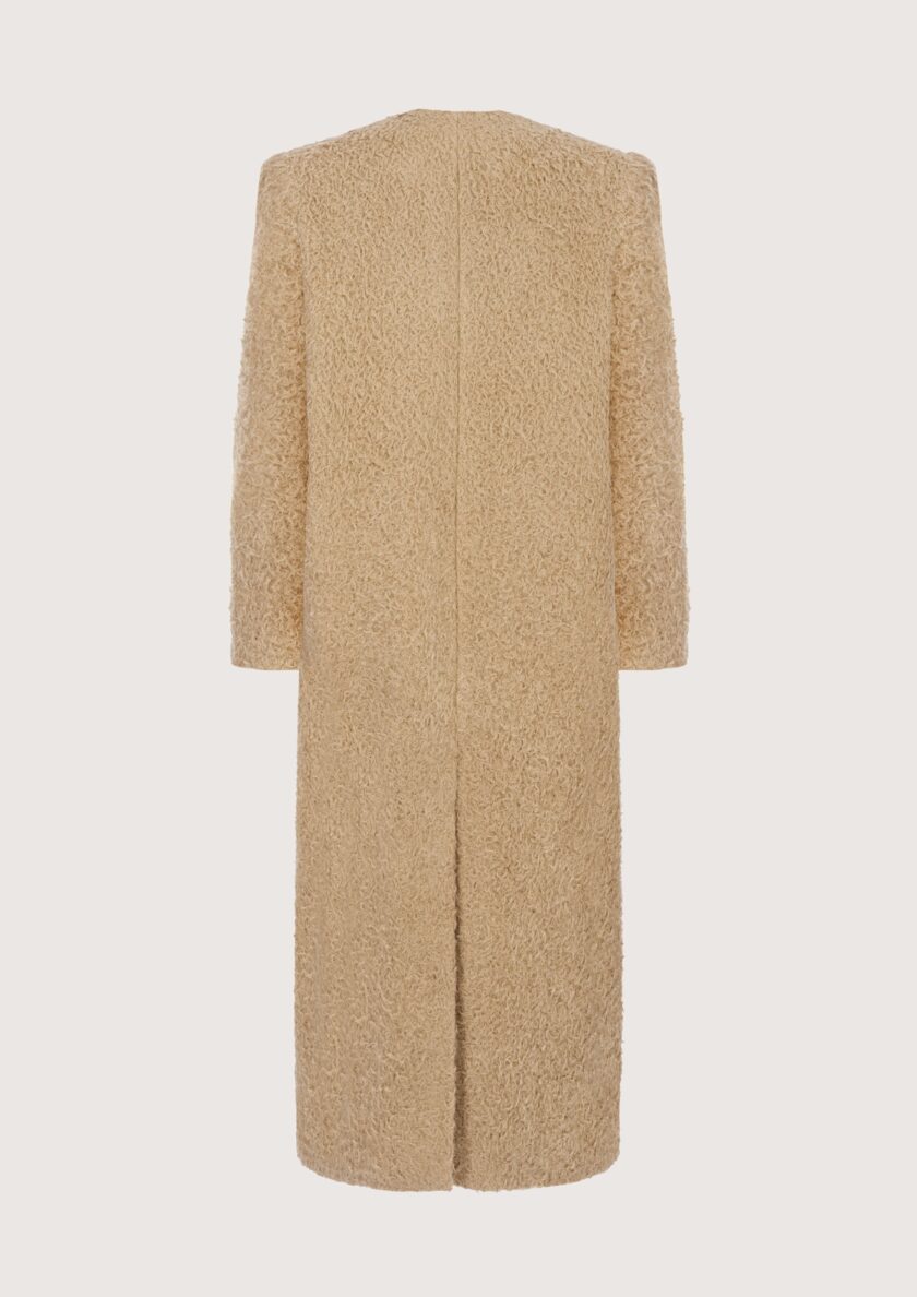 Arke Camel Fur Coat - Image 9