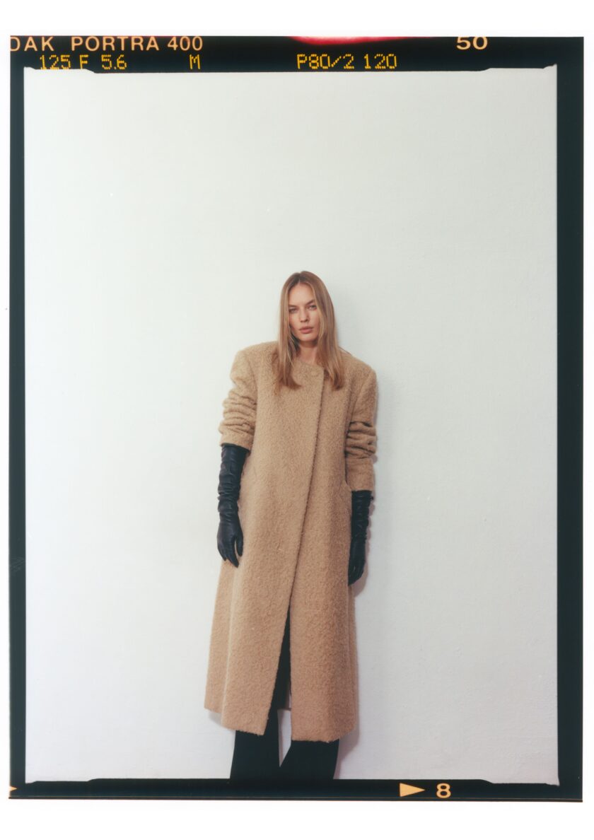 Arke Camel Fur Coat