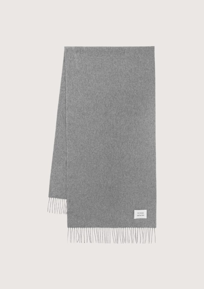 Cody Grey Cashmere Scarf
